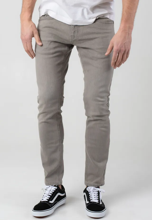 indicode-pittsburgh-light-grey-jean-slim-gris image 1
