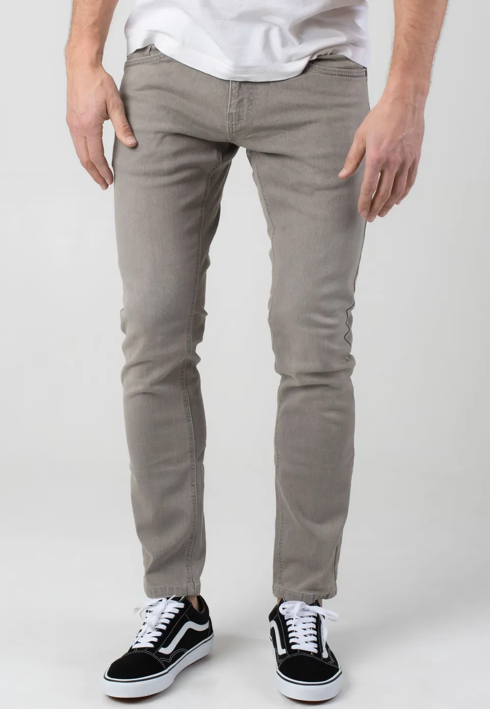 indicode-pittsburgh-light-grey-jean-slim-gris image 1