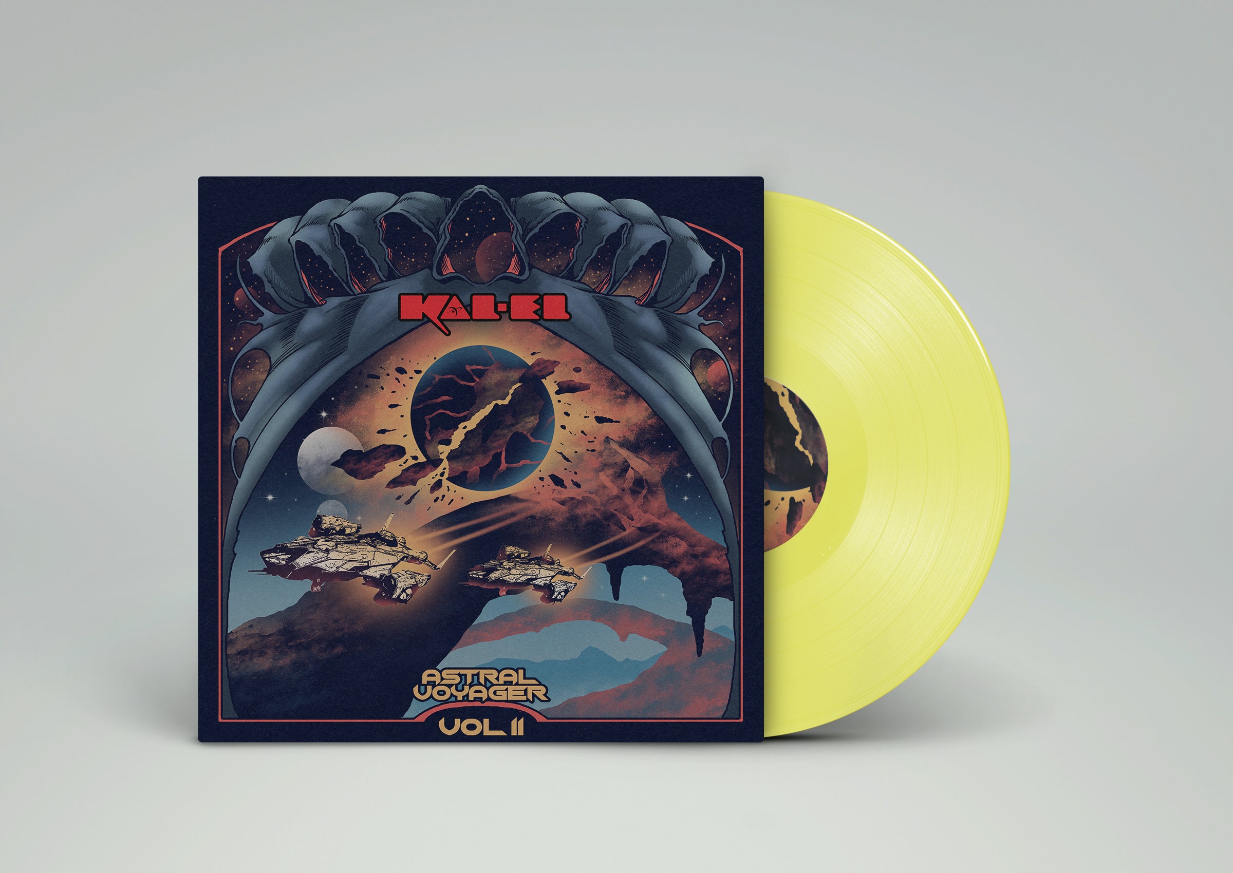 blues-funeral-kal-el-astral-voyager-vol-2-vinyle-jaune-stoner image 2