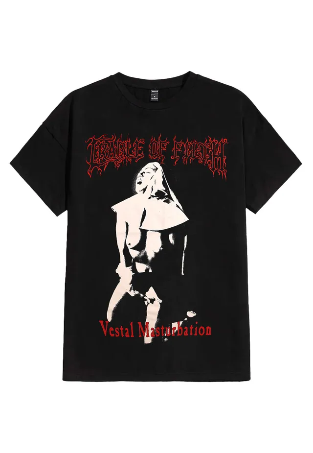 cradle-of-filth-vestal-t-shirt-noir-taille-m image 1