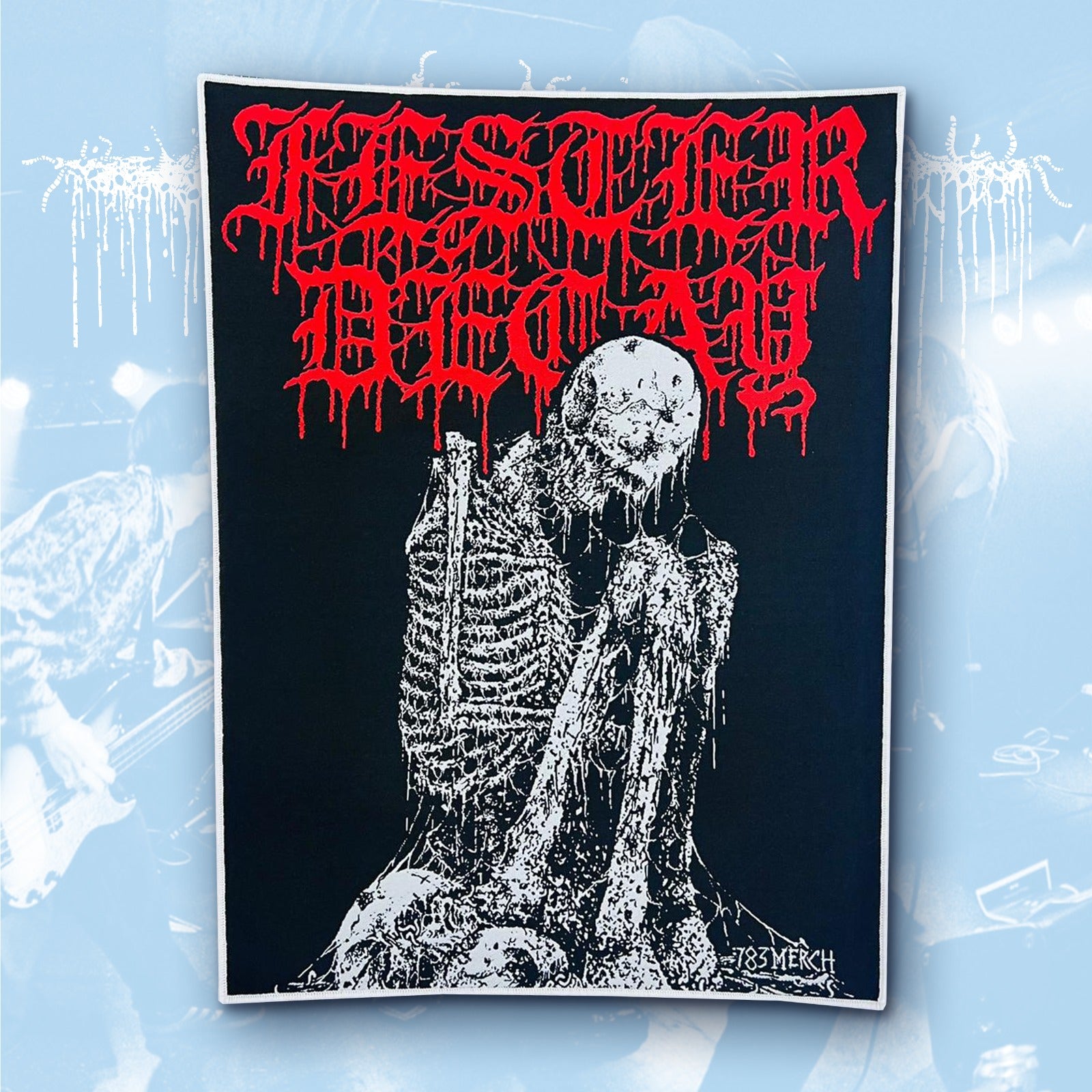 festerdecay-from-the-dark-tomb-backpatch-tiss-bord-noir image 4