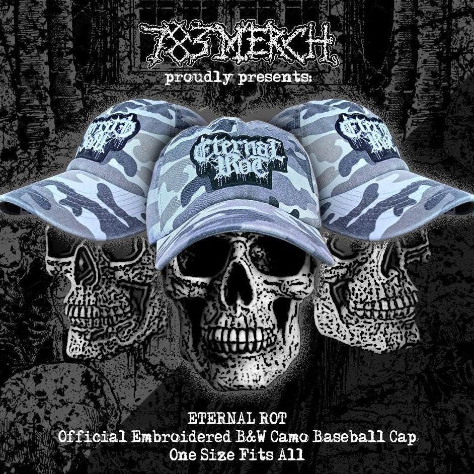 eternal-rot-logo-casquette-dad-cap-camo-brod-e image 1