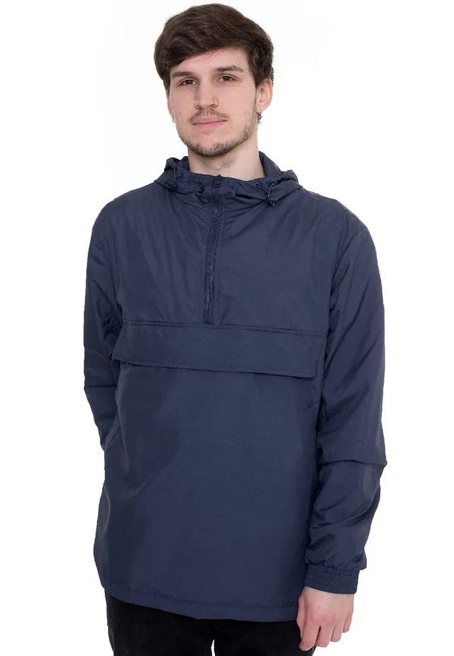 urban-classics-basic-pull-over-darkblue-veste-bleu-fonc image 1