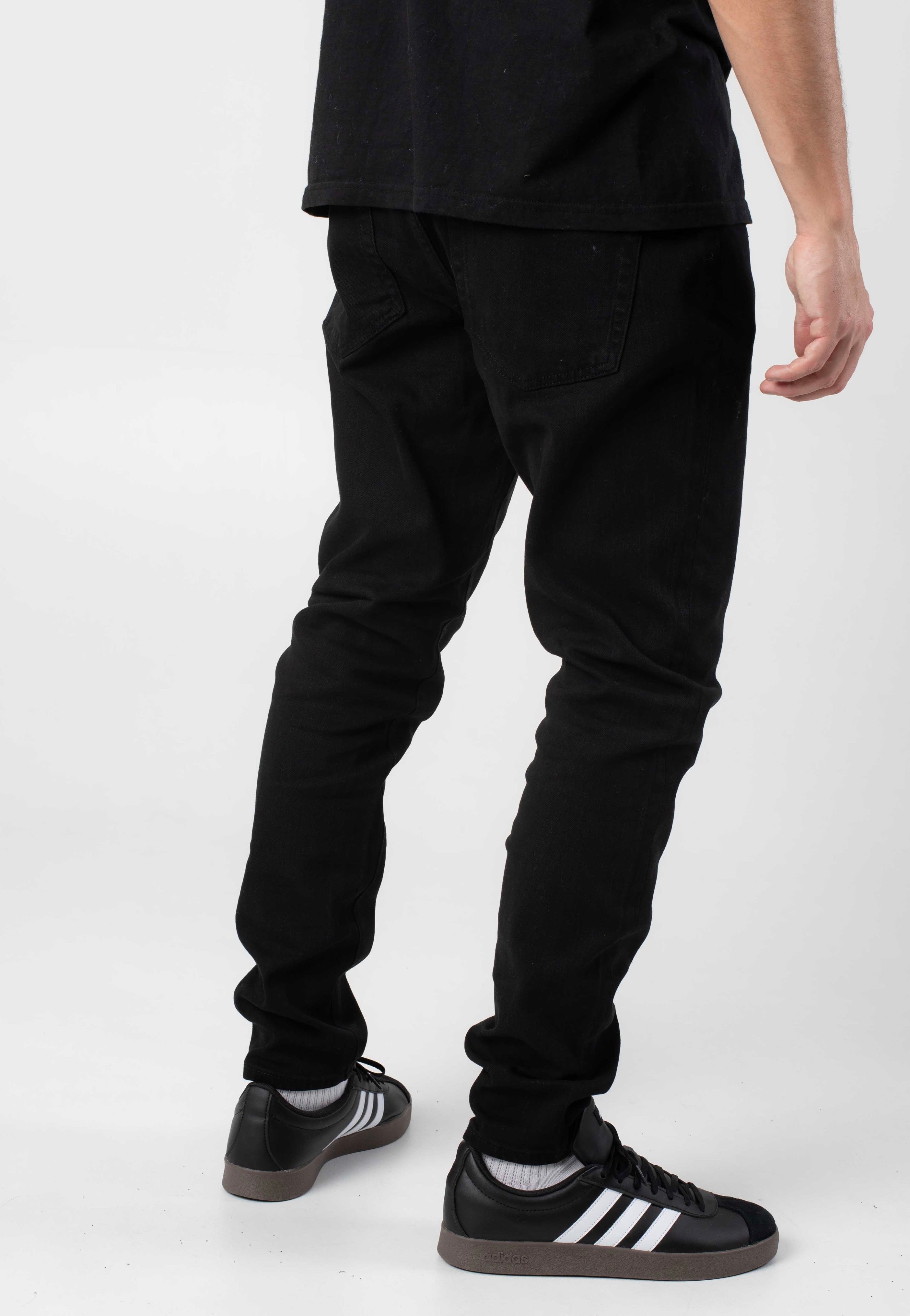 only-sons-rope-slim-jean-noir-tapered-homme image 5