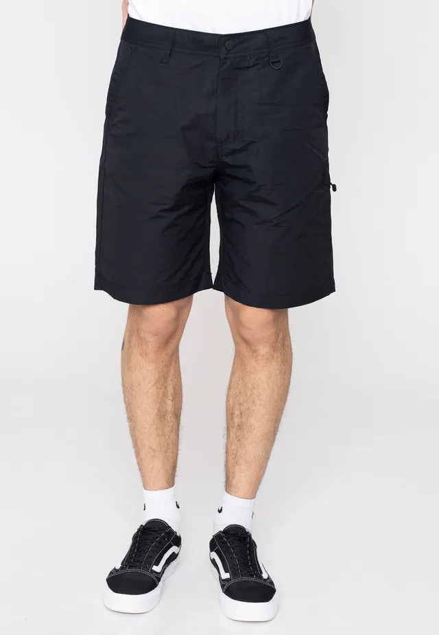 vintage-industries-angus-black-short-homme-noir-coton image 1
