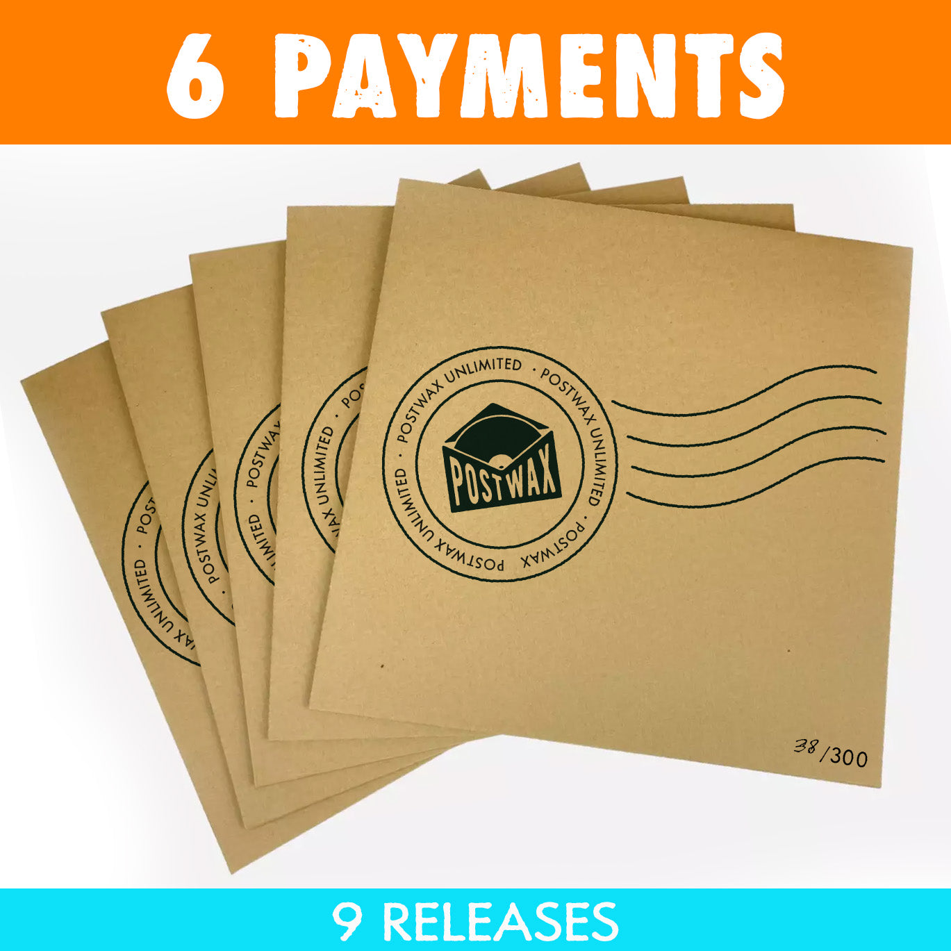 postwax-unlimited-9-abonnement-9-vinyles-180g-stoner image 1