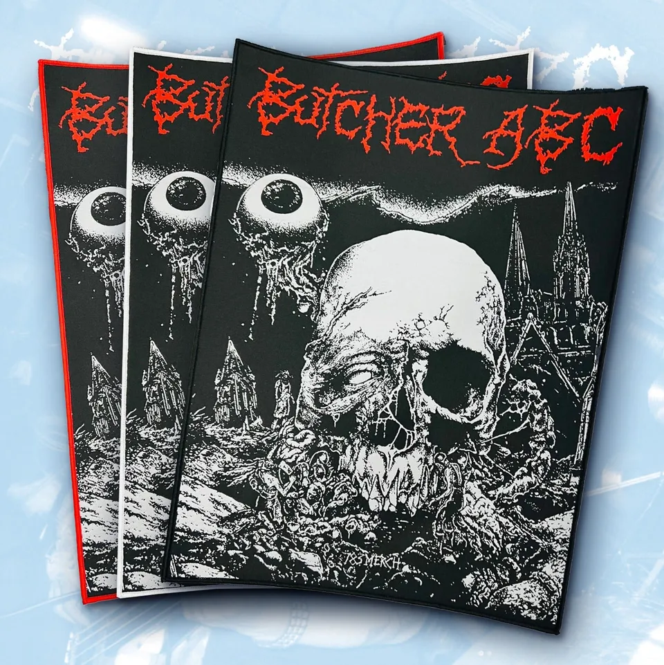 783punx-butcher-abc-north-of-hell-backpatch-tiss-bordure-noire image 1