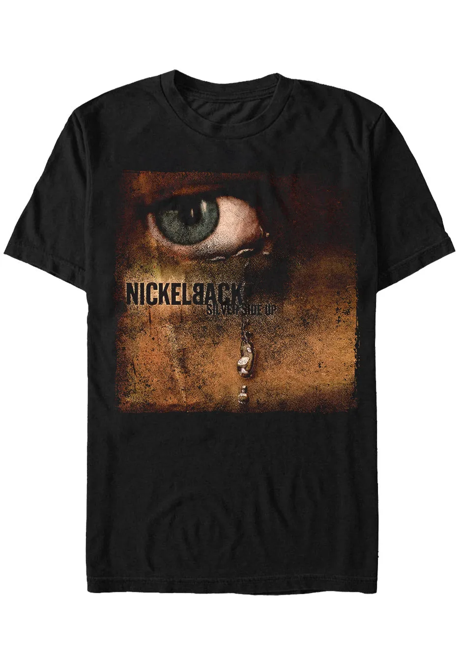 nickelback-silver-side-up-t-shirt-homme-noir image 1