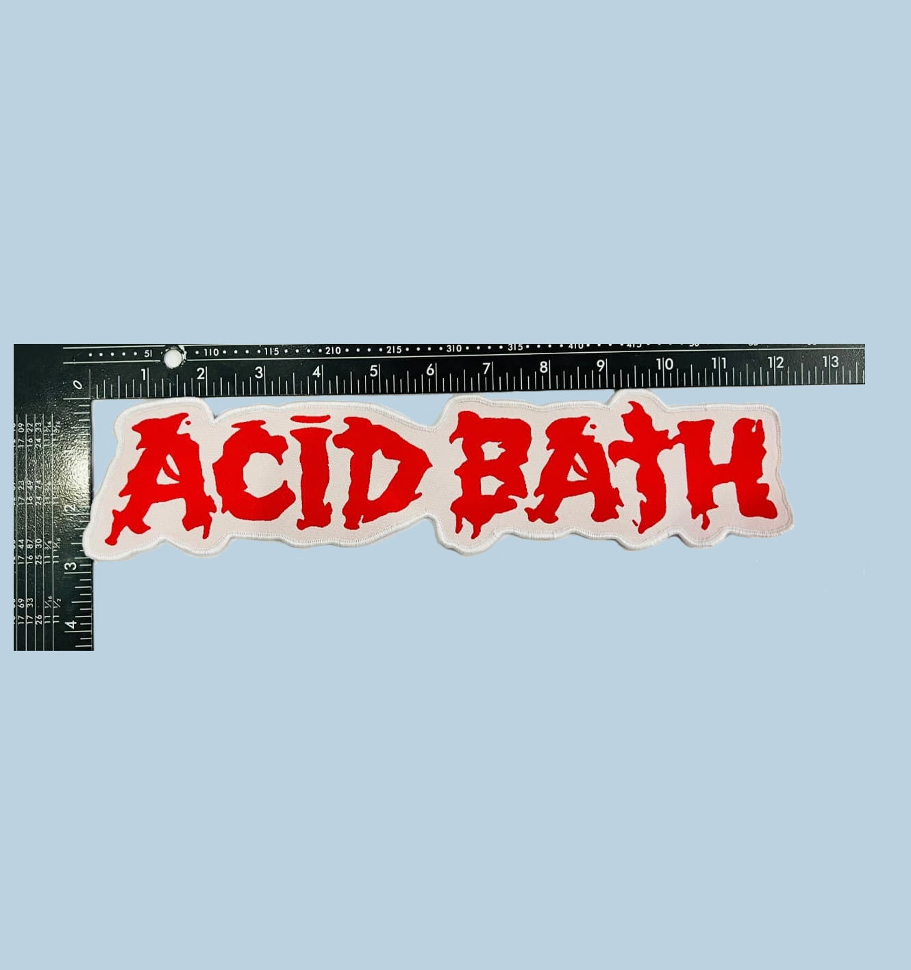 acid-bath-logo-patch-tiss-oversized-bordure-blanche image 5