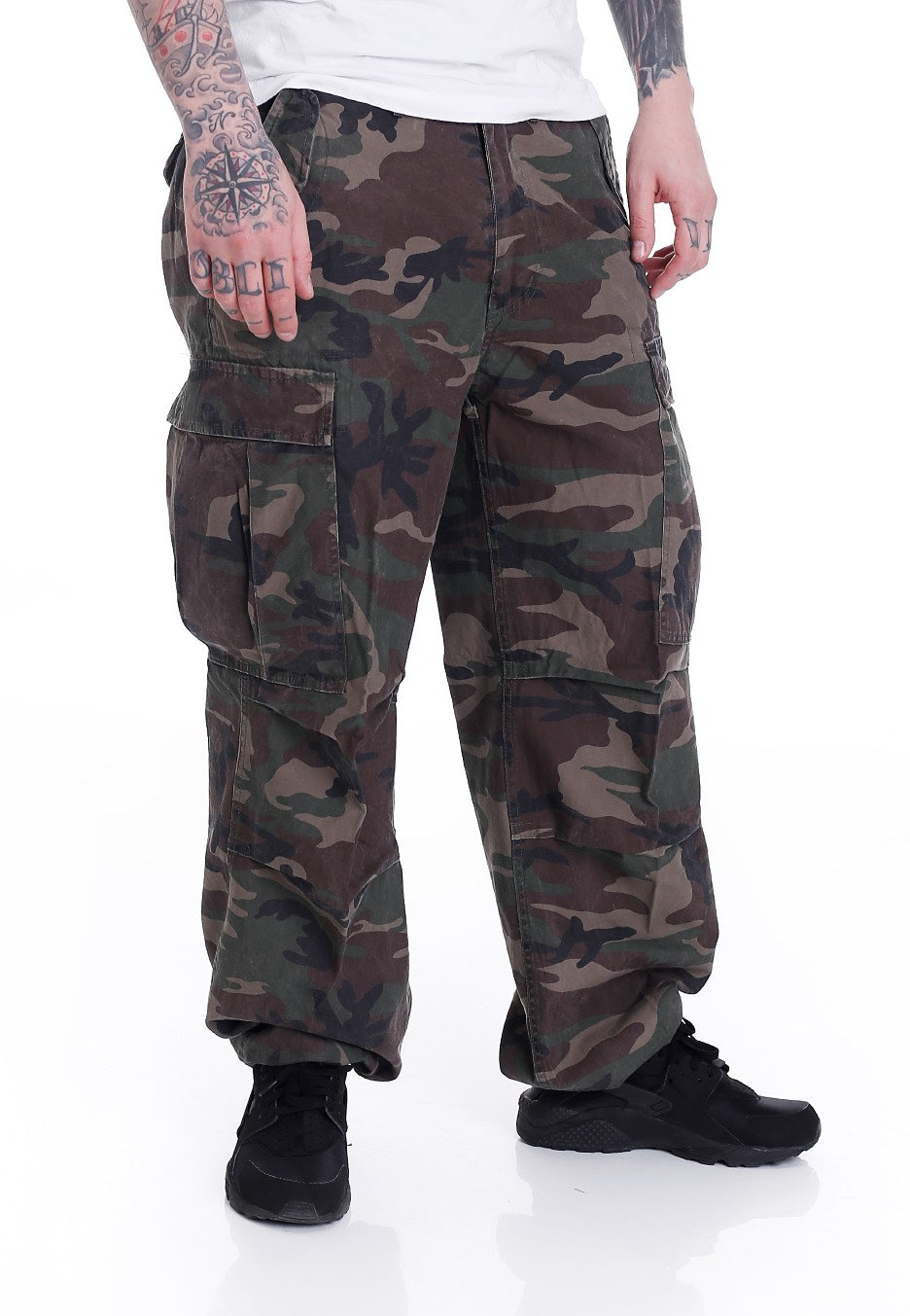 brandit-m-65-vintage-pantalon-cargo-camouflage-homme image 2