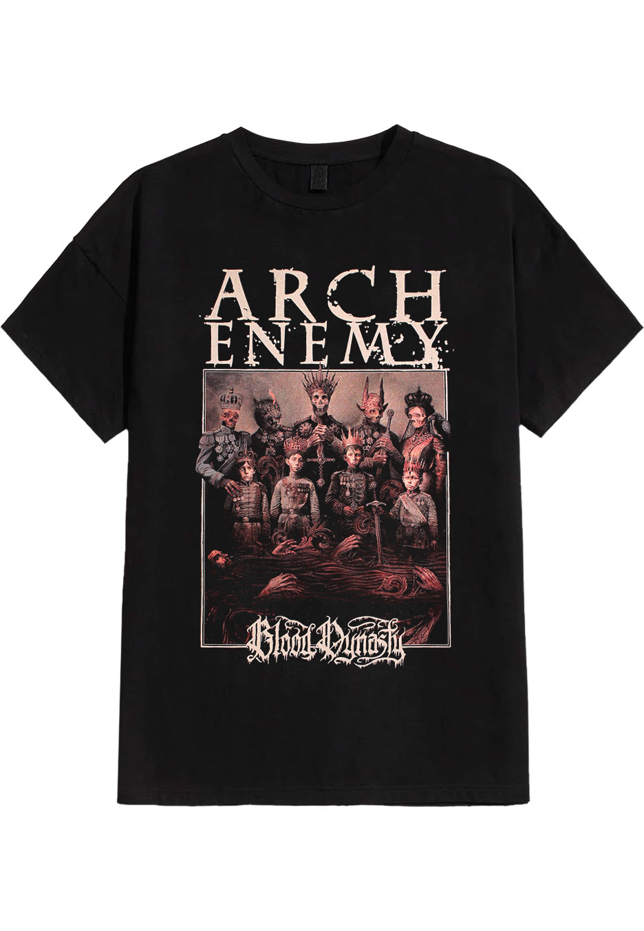 arch-enemy-blood-dynasty-t-shirt-noir-death-metal image 1