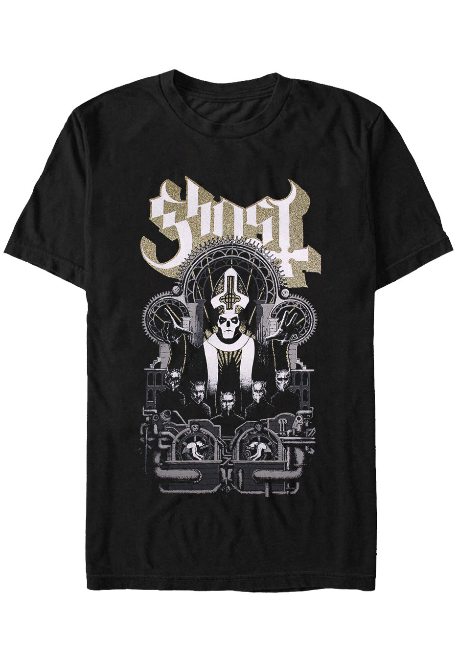 ghost-wegner-t-shirt-noir-stoner-rock image 1