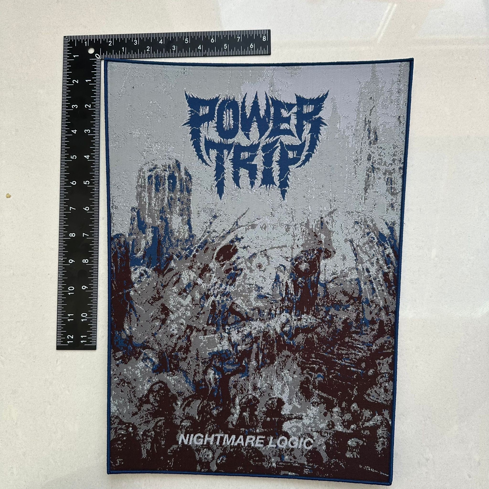 power-trip-nightmare-logic-backpatch-tiss-grey-border image 4