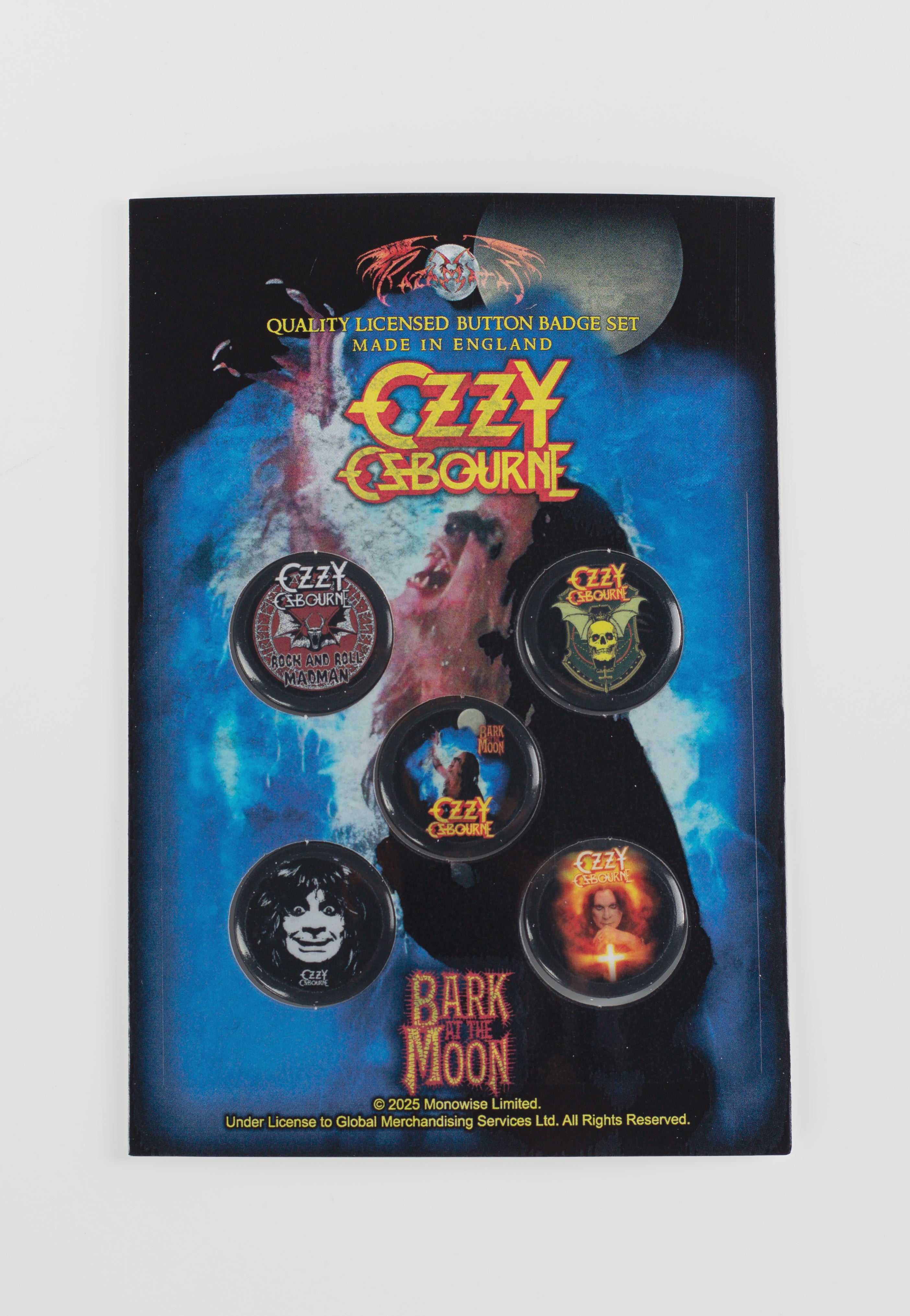 ozzy-osbourne-bark-at-the-moon-badge-multicolore image 1