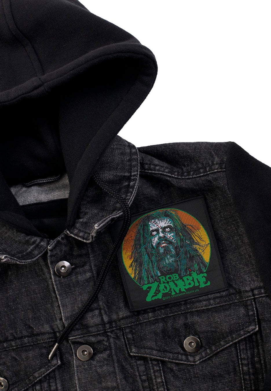 rob-zombie-zombie-face-patch-cusson-multicolore image 2