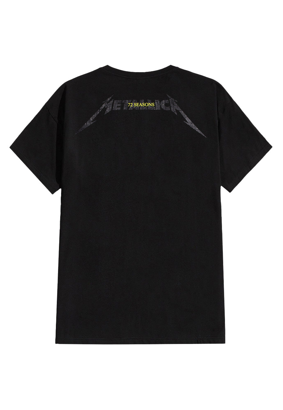 metallica-charred-72-t-shirt-noir-homme-thrash-metal image 2