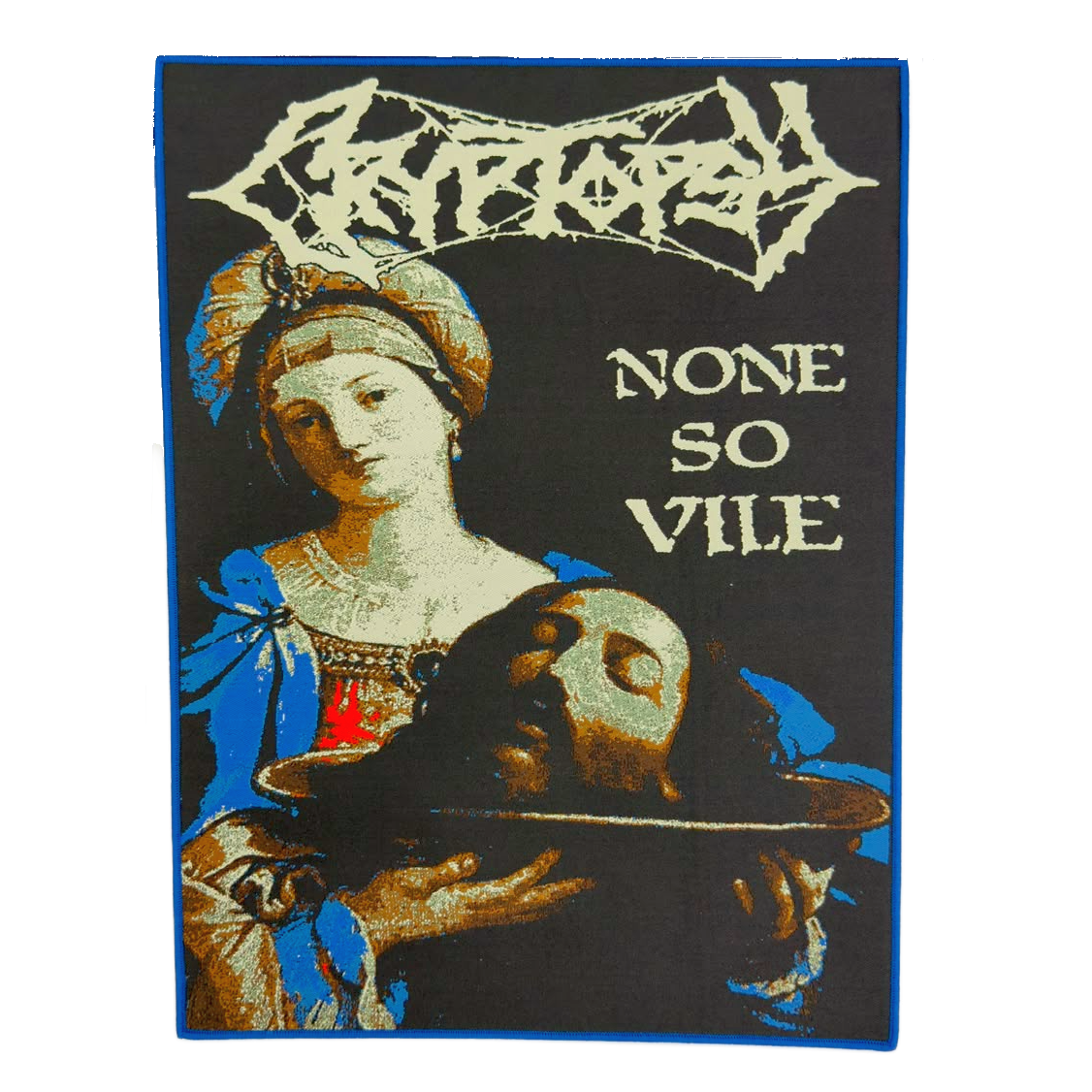 783punx-cryptopsy-none-so-vile-backpatch-tiss-bordure-noire image 6