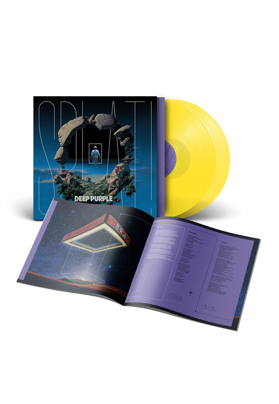 deep-purple-splat-vinyle-jaune-transparent-2lp-hard-rock image 1