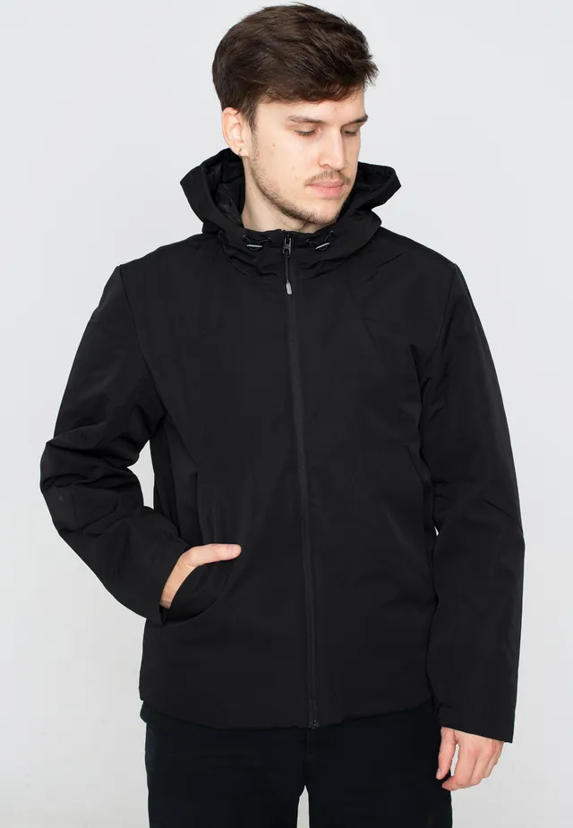only-sons-cody-hood-black-veste-noire-homme-streetwear image 1