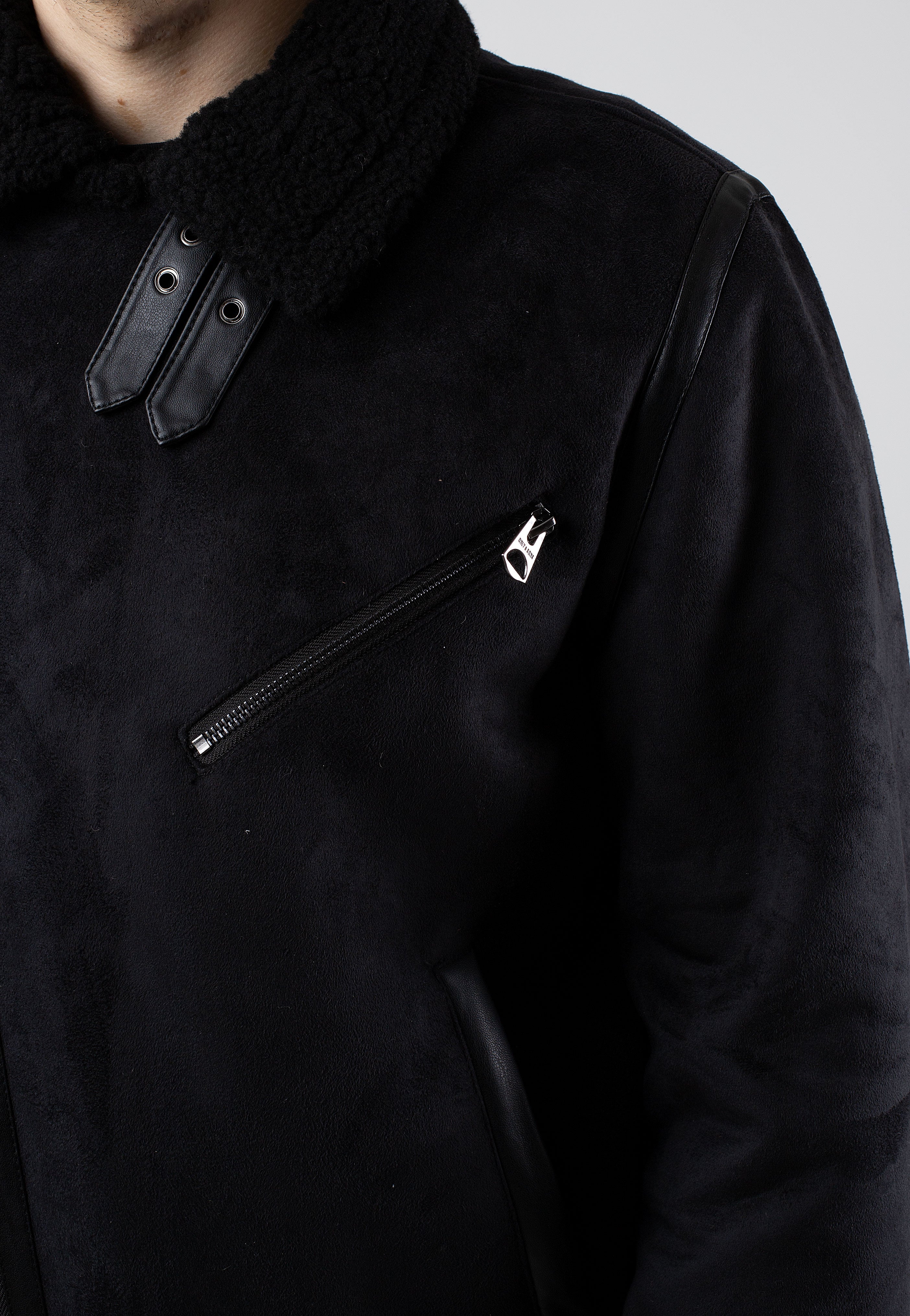 only-sons-robyn-veste-aviateur-noir-homme image 5