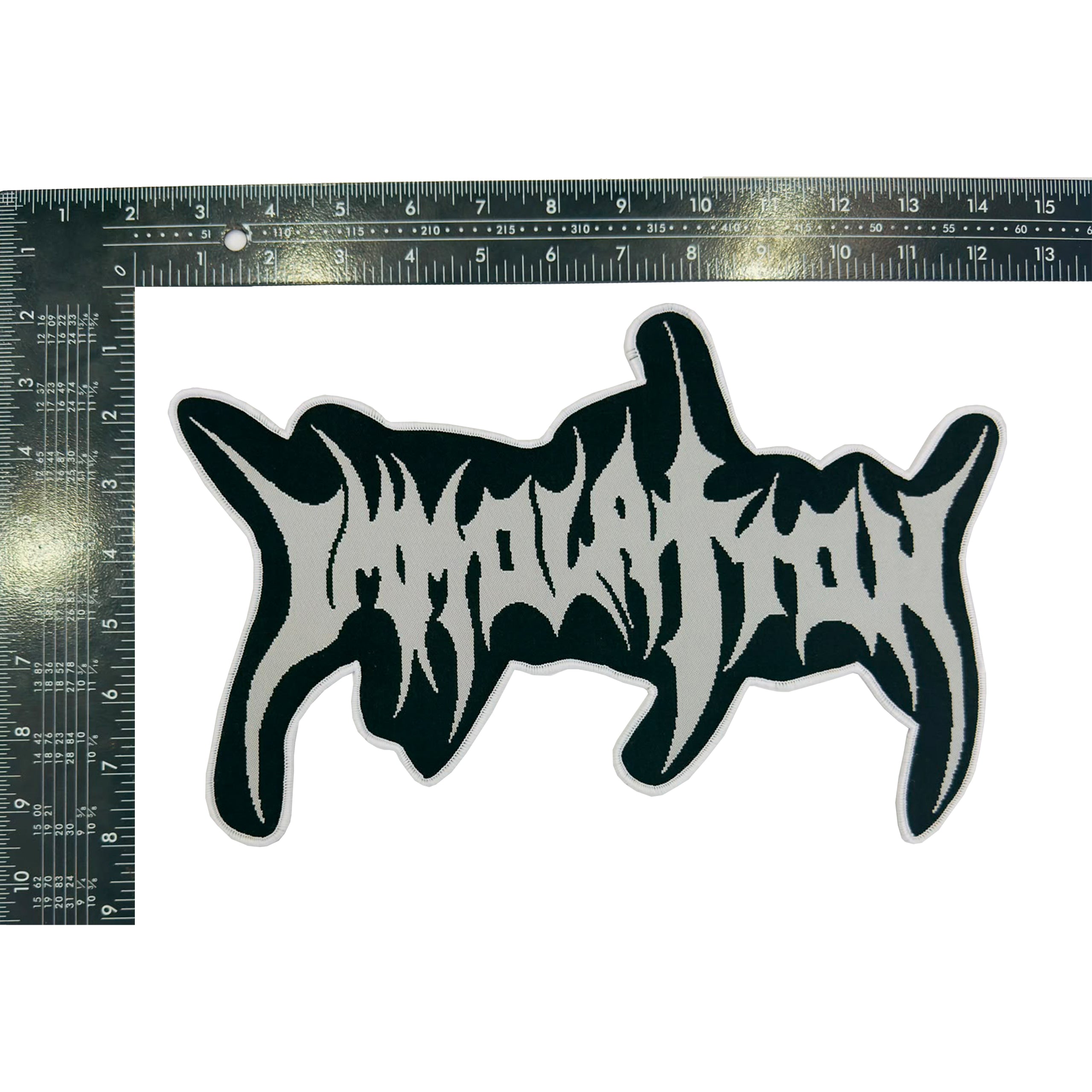 immolation-logo-patch-tiss-oversized-bordure-noire image 5