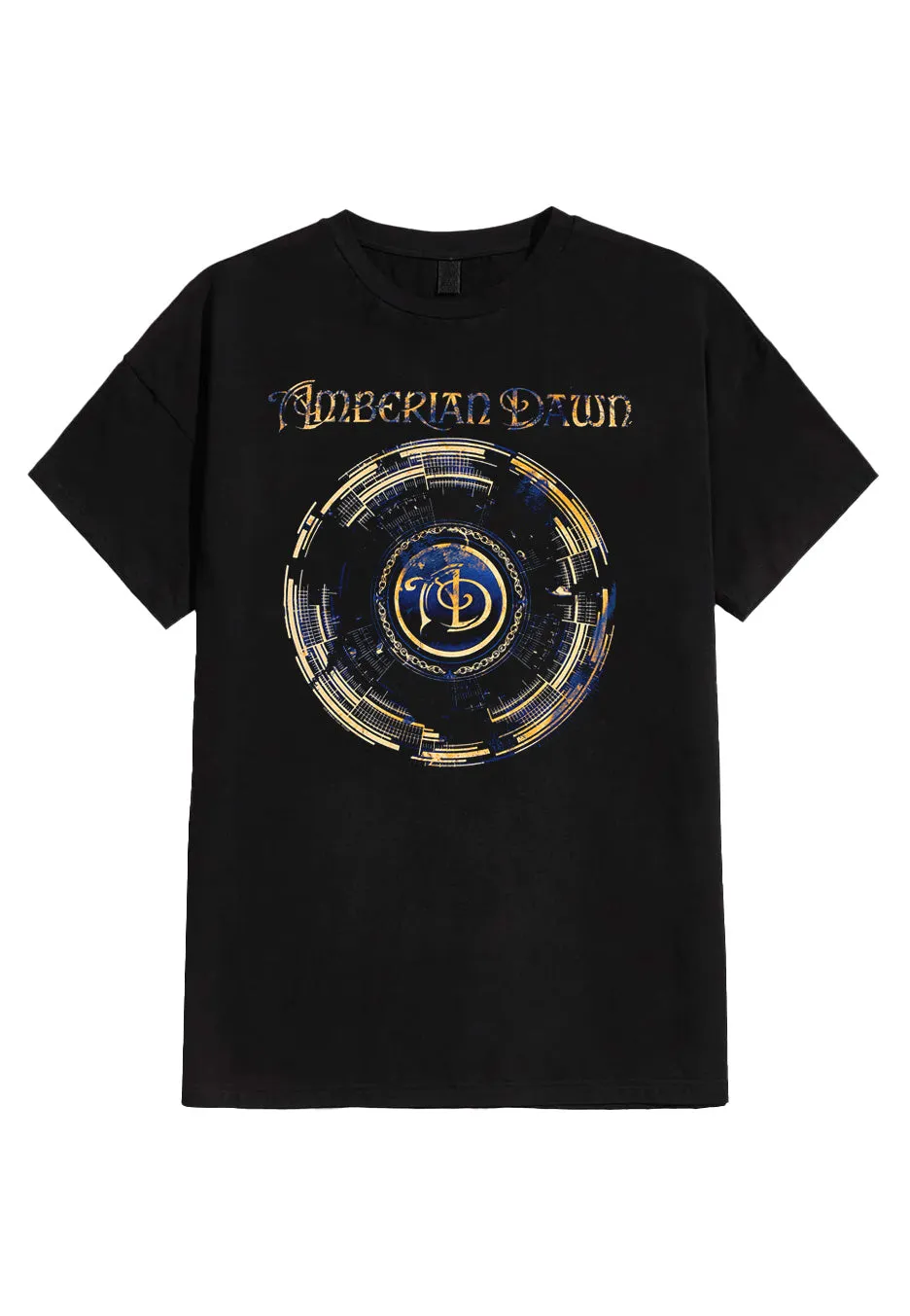 amberian-dawn-looking-for-you-t-shirt-homme-noir image 1