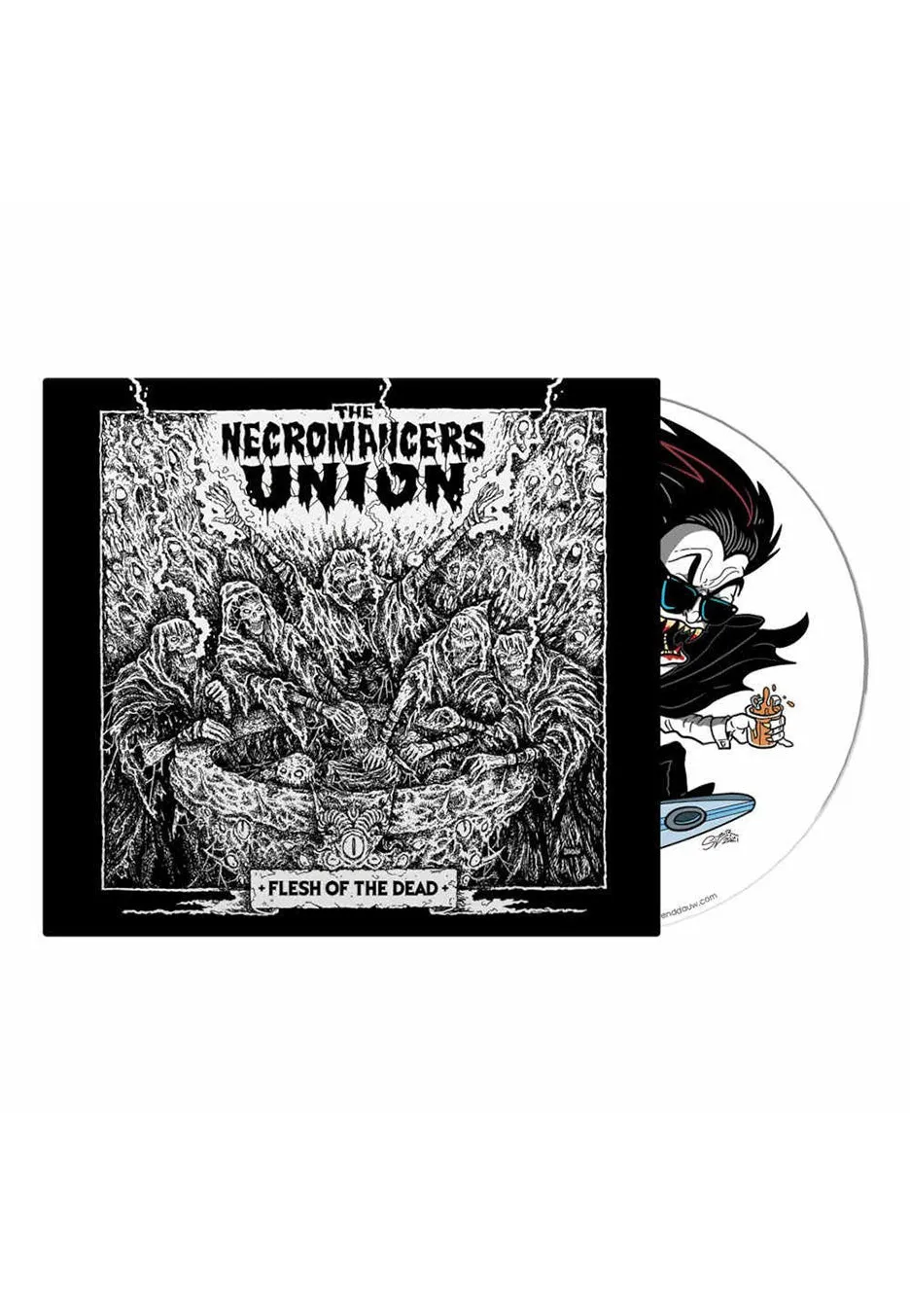 the-necromancers-union-flesh-of-the-dead-cd-digipak image 1