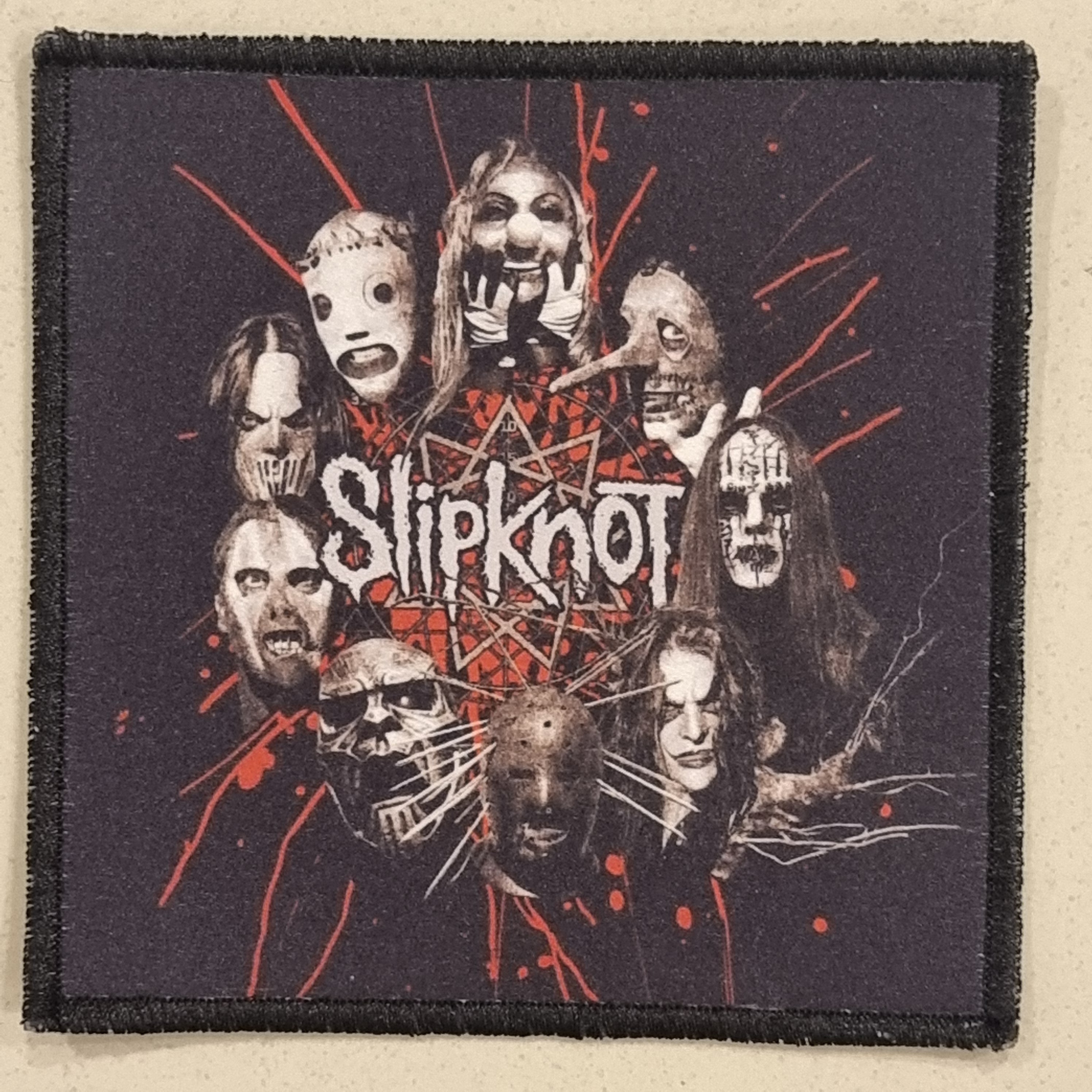 slipknot-patch-tiss-cusson-logo-nu-metal image 1