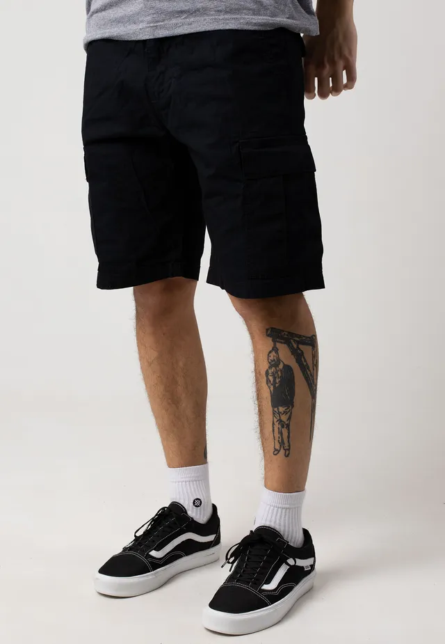 vintage-industries-master-bdu-short-cargo-noir image 1