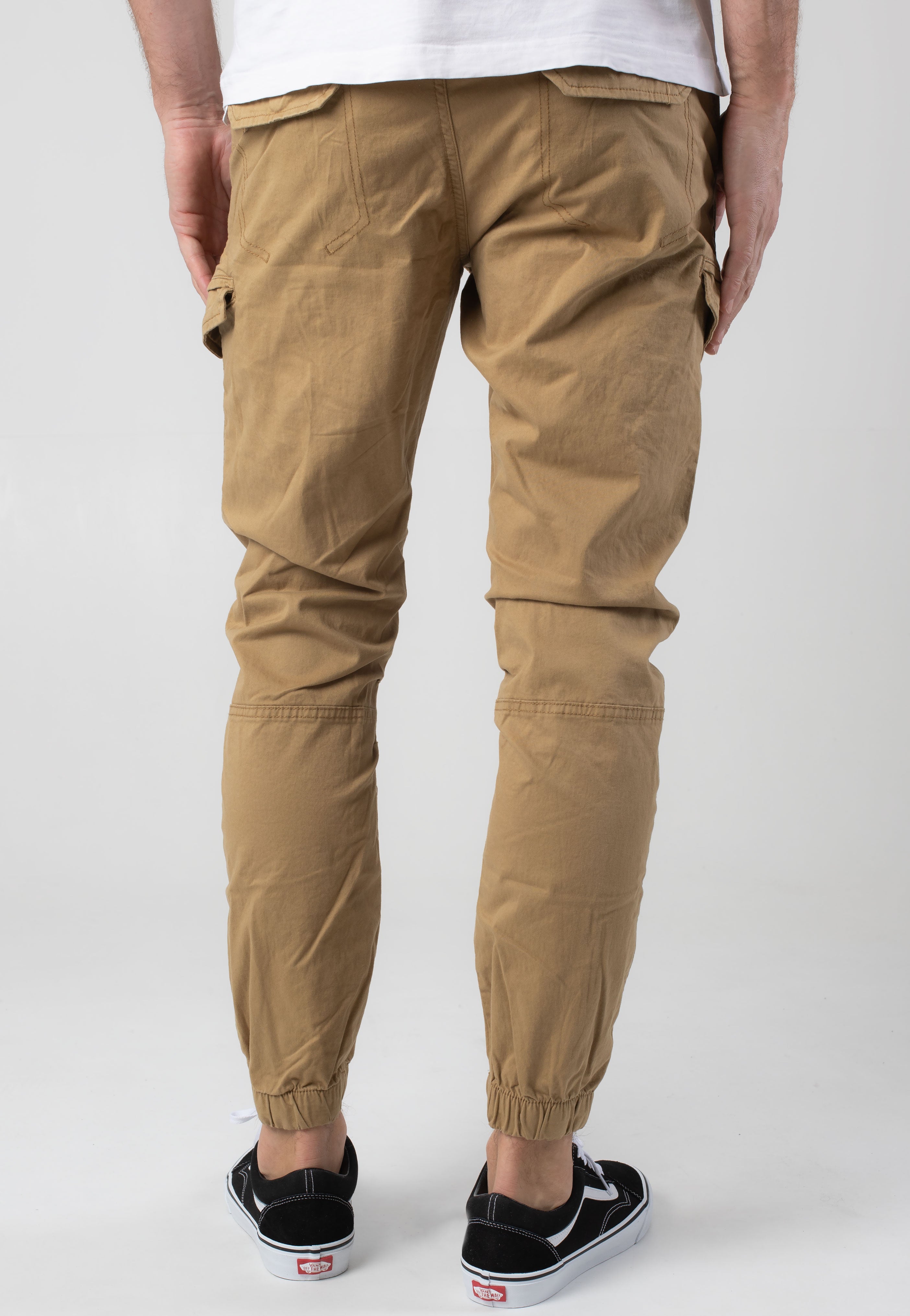 indicode-levino-amber-pantalon-cargo-beige-coton-taille-m image 2