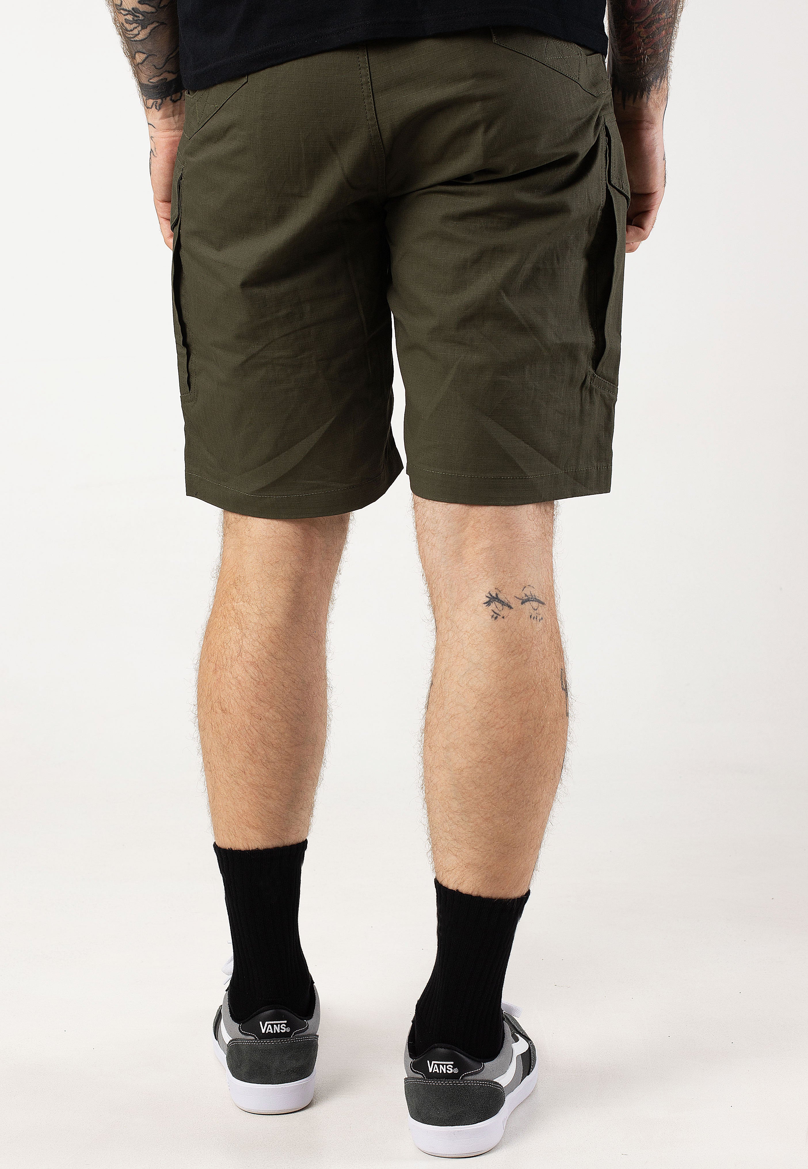 mil-tec-assault-co-short-bermuda-coton-olive image 4