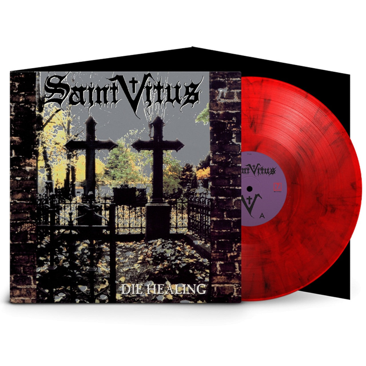 saint-vitus-die-healing-vinyle-rouge-marbr-trifold-lp image 1