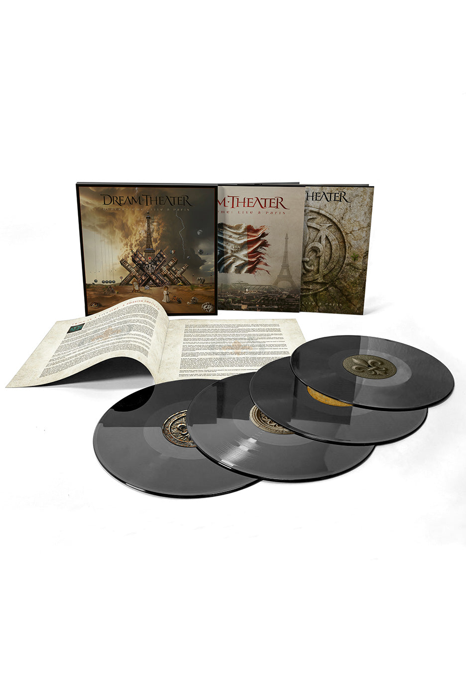 dream-theater-quaranti-me-live-paris-4-vinyles-deluxe image 1