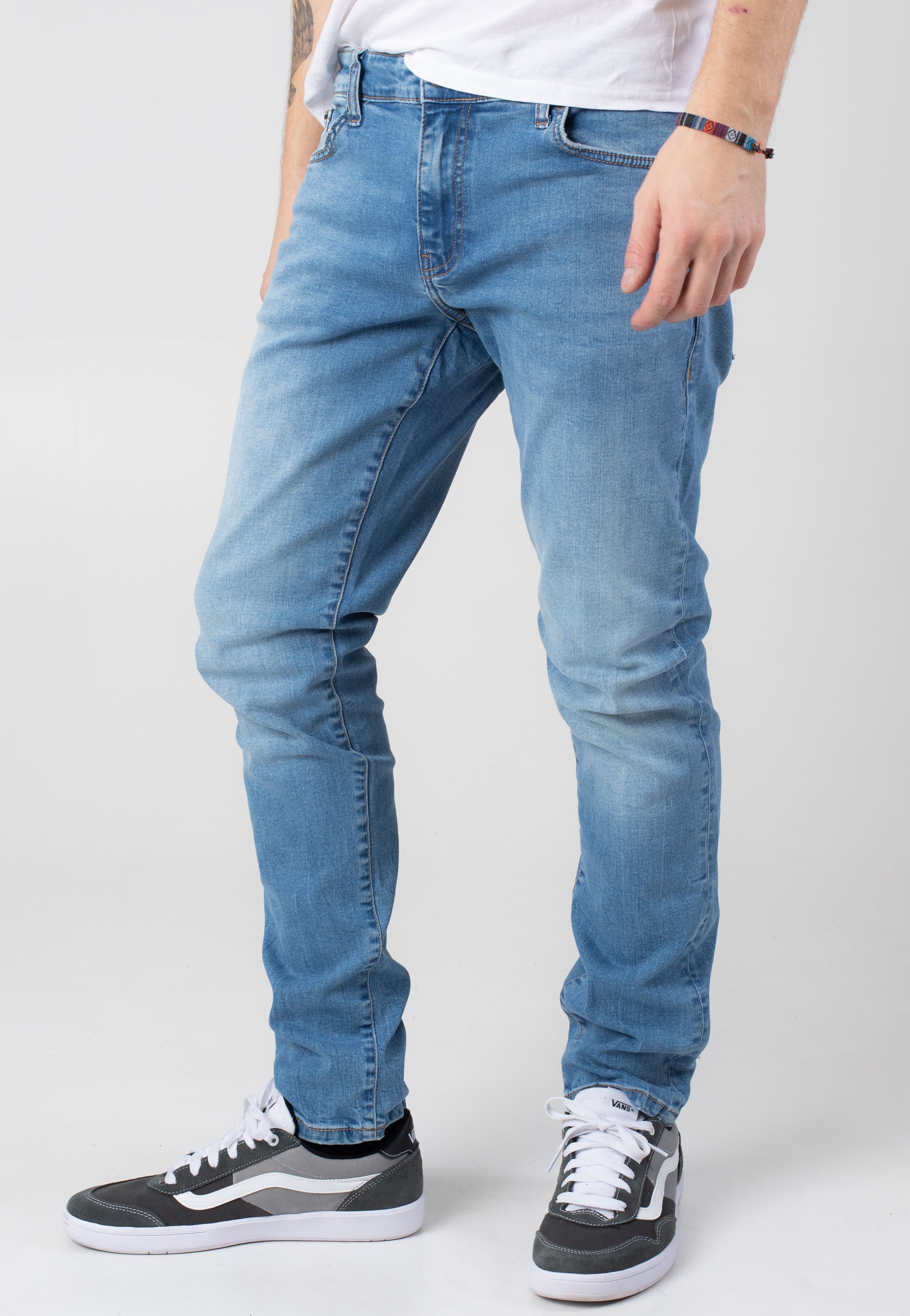 only-sons-loom-slim-jean-bleu-clair-homme image 2