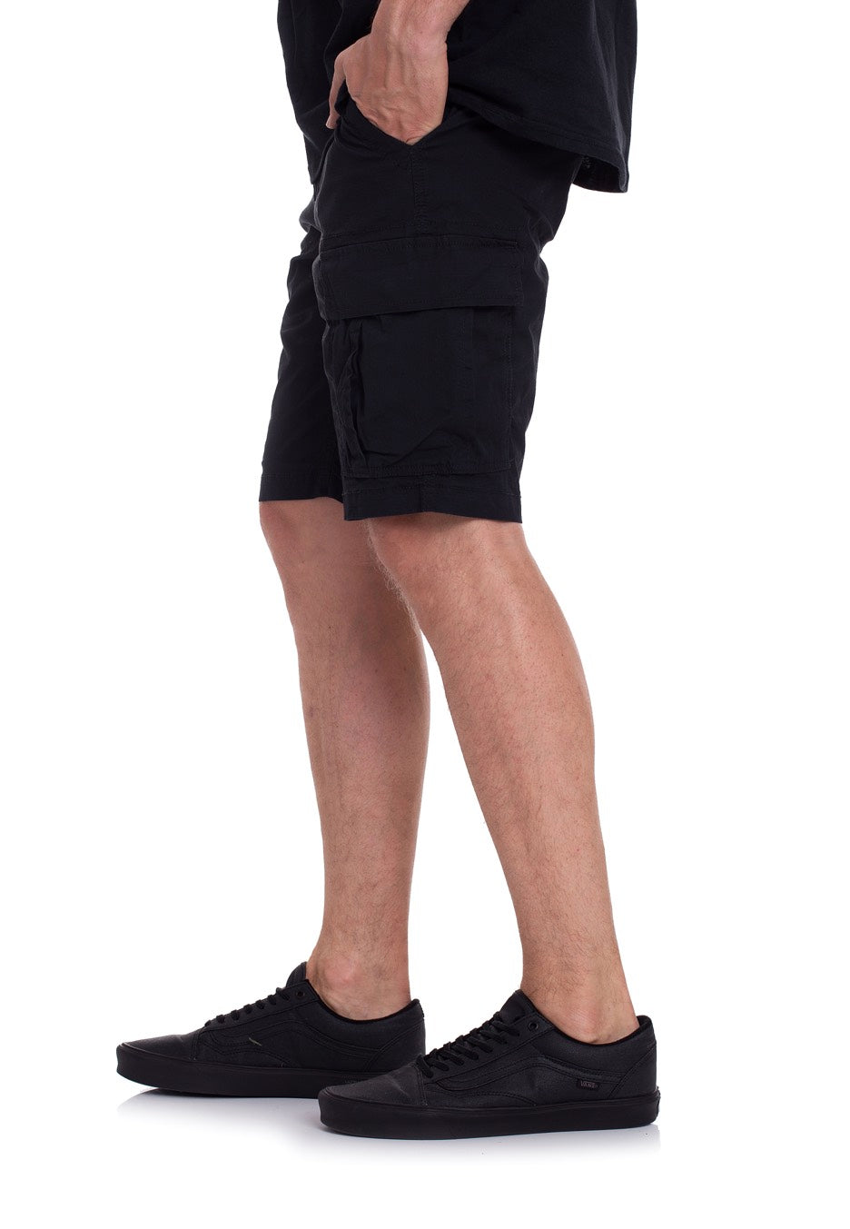 vintage-industries-ryker-steel-short-cargo-gris-coton image 2