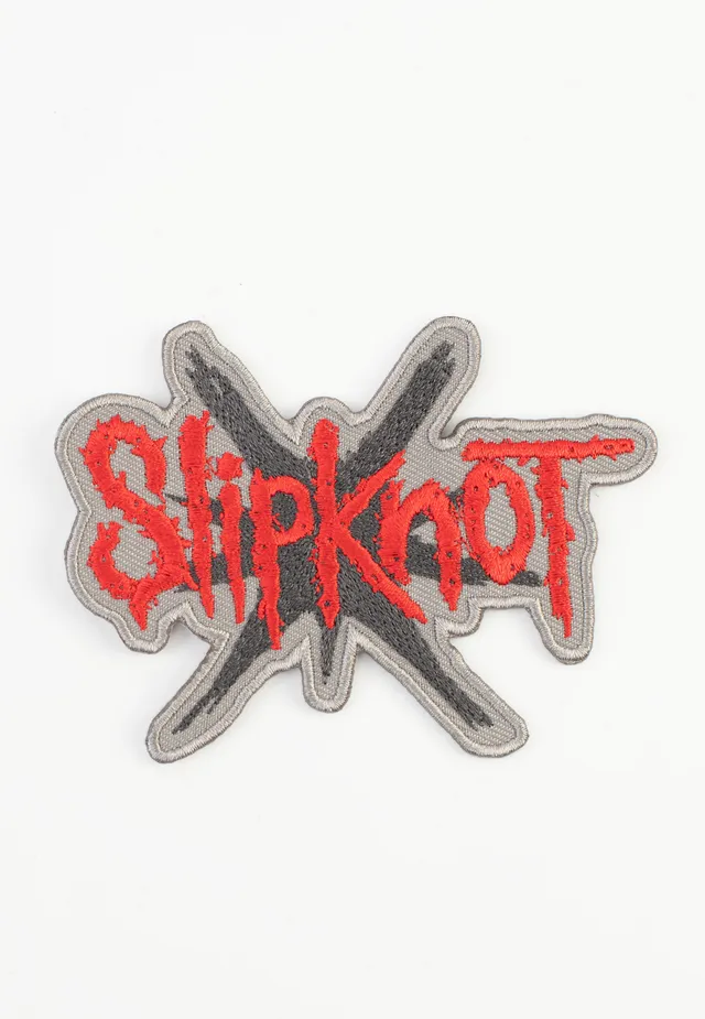 slipknot-9-point-star-patch-cusson-gris image 1