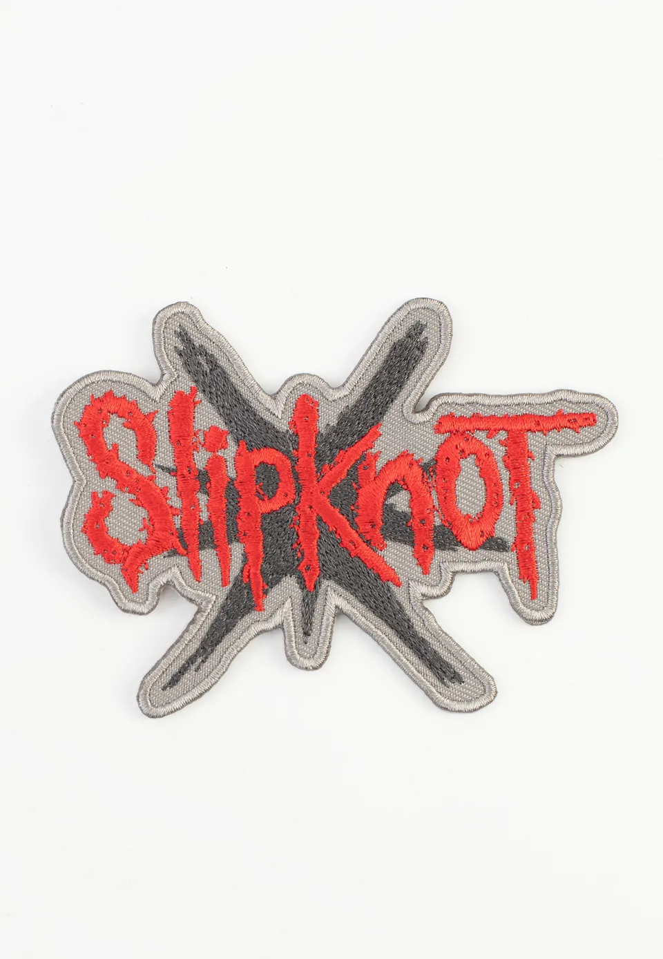 slipknot-9-point-star-patch-cusson-gris image 1