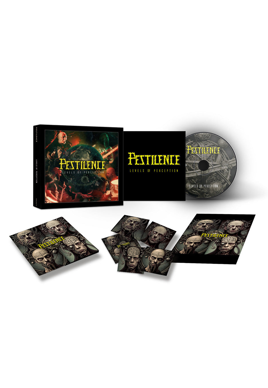 pestilence-levels-of-perception-coffret-cd-death-metal image 1