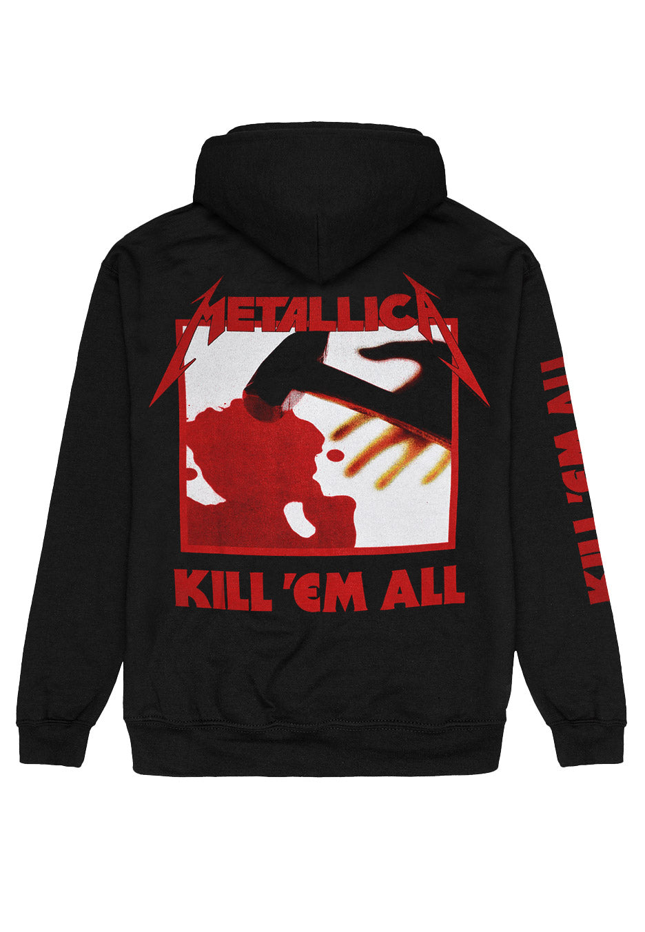 metallica-kill-em-all-sweat-zipp-noir-taille-l image 2