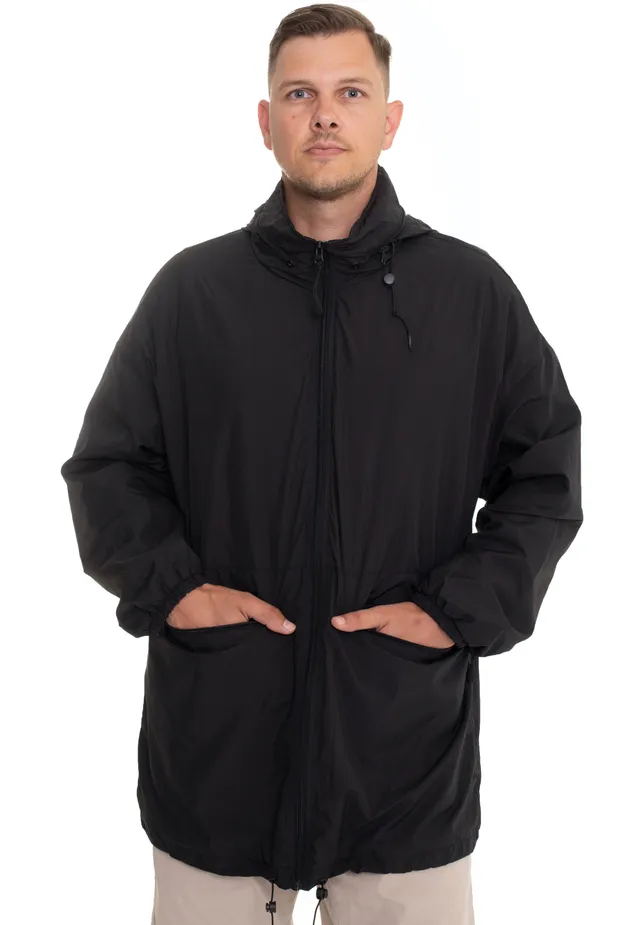 urban-classics-oversized-track-veste-noire-homme image 1