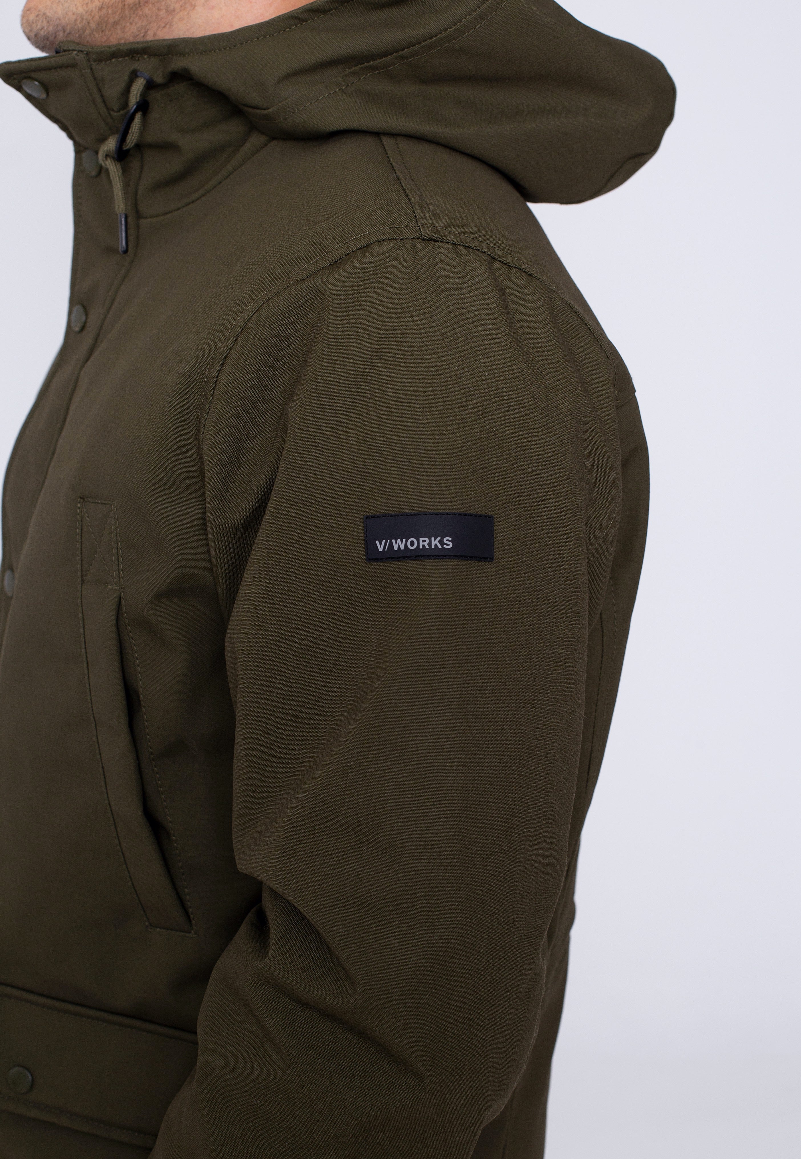 vintage-industries-ledger-veste-olive-homme-streetwear image 3