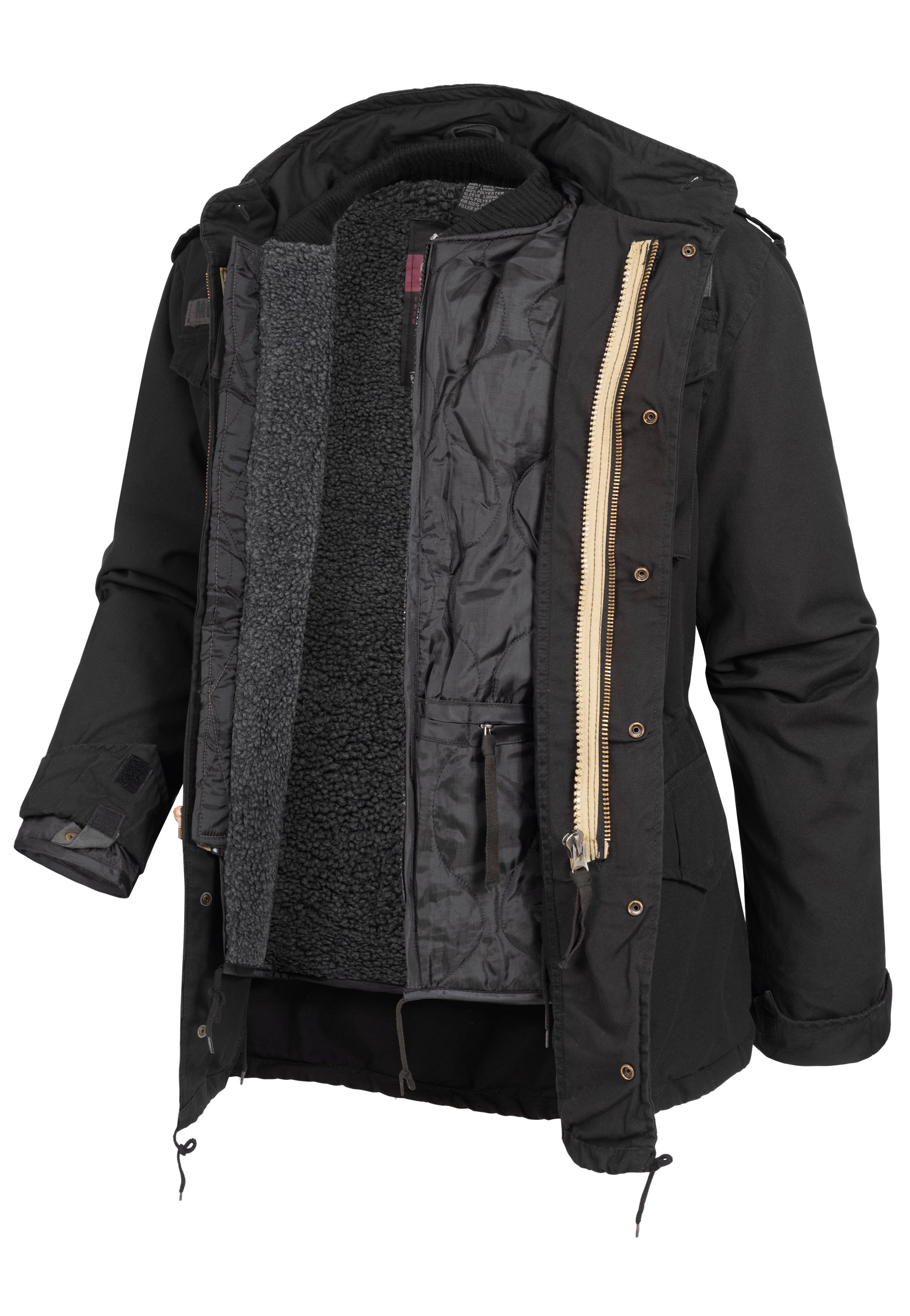 surplus-regiment-m-65-black-veste-homme-noire image 8