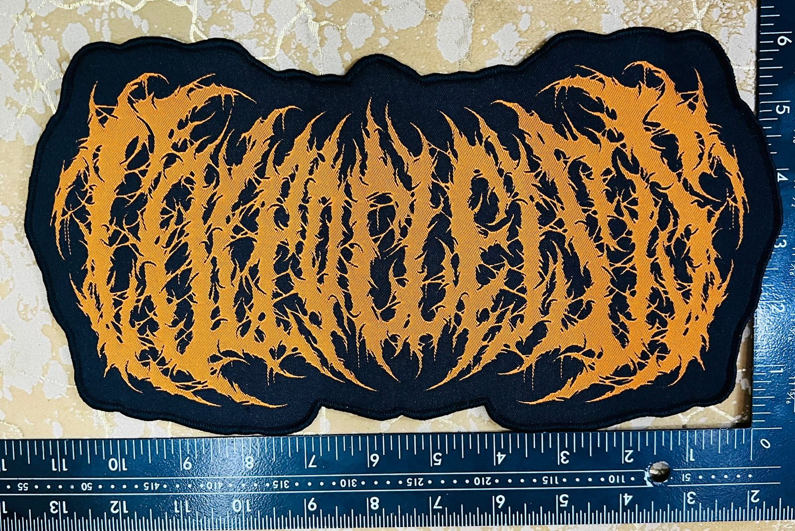 colpocleisis-logo-patch-tiss-oversize-contour-noir image 4