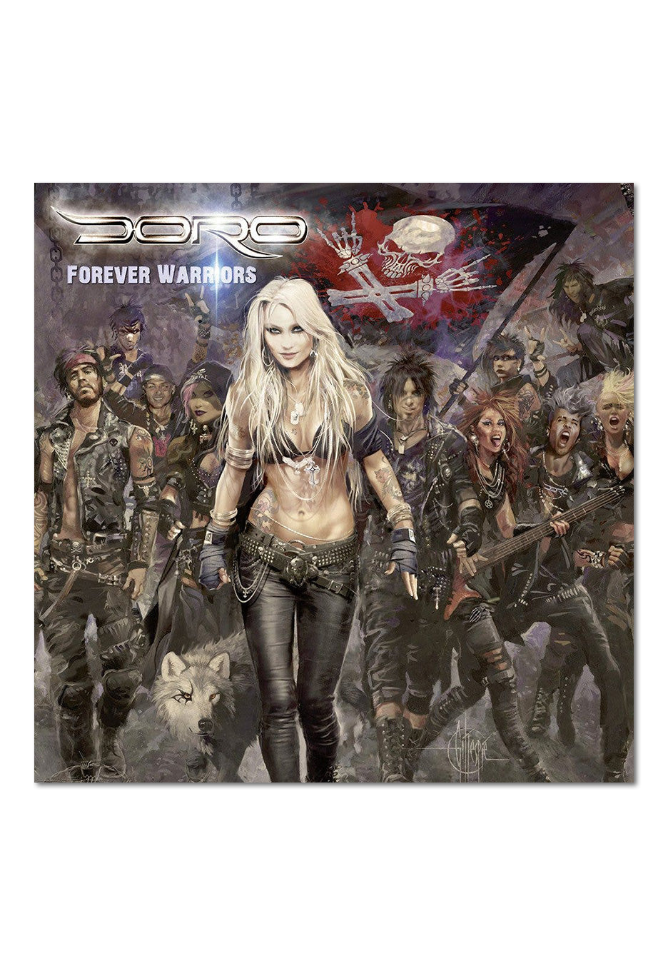 doro-forever-warriors-cd-album-dition-standard image 1