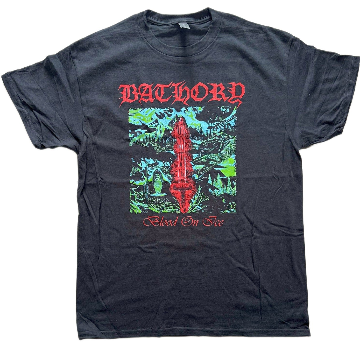 bathory-blood-on-ice-t-shirt-noir-gildan image 1