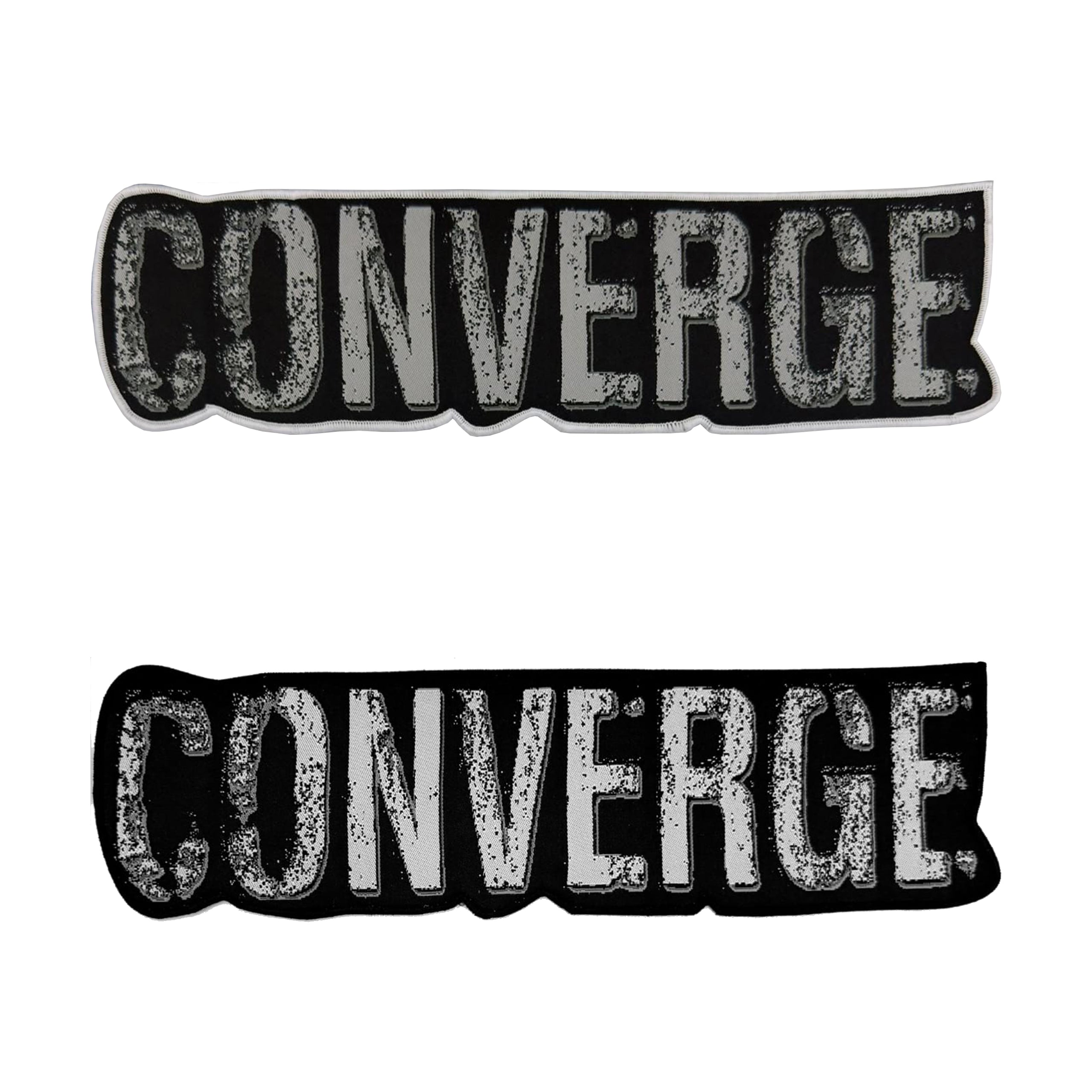 converge-logo-patch-tiss-oversized-bordure-noire image 1