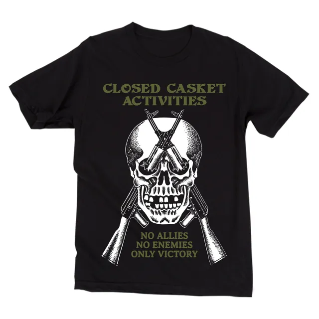closed-casket-cca-death-traitors-t-shirt-noir-taille-l-coton image 1