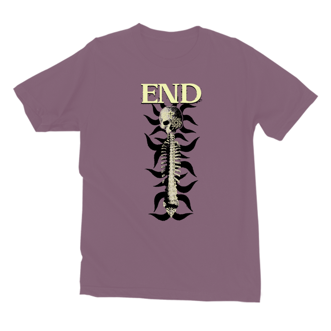 closed-casket-activities-end-spine-t-shirt-noir-taille-l-coton image 1