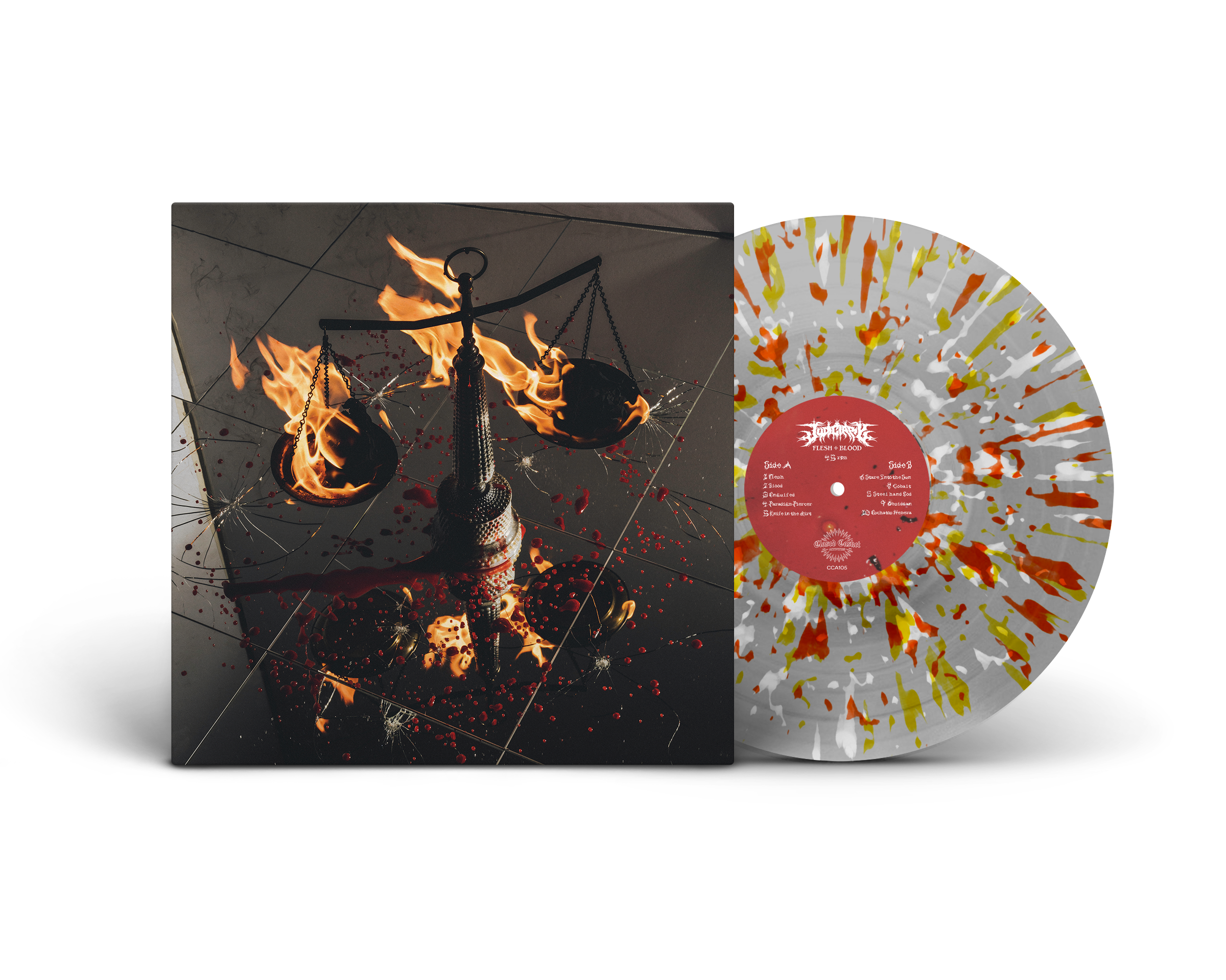 judiciary-flesh-blood-vinyle-lp-silver-splatter-hardcore image 5