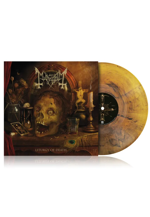 mayhem-liturgy-of-death-vinyle-orange-noir-marbr image 1